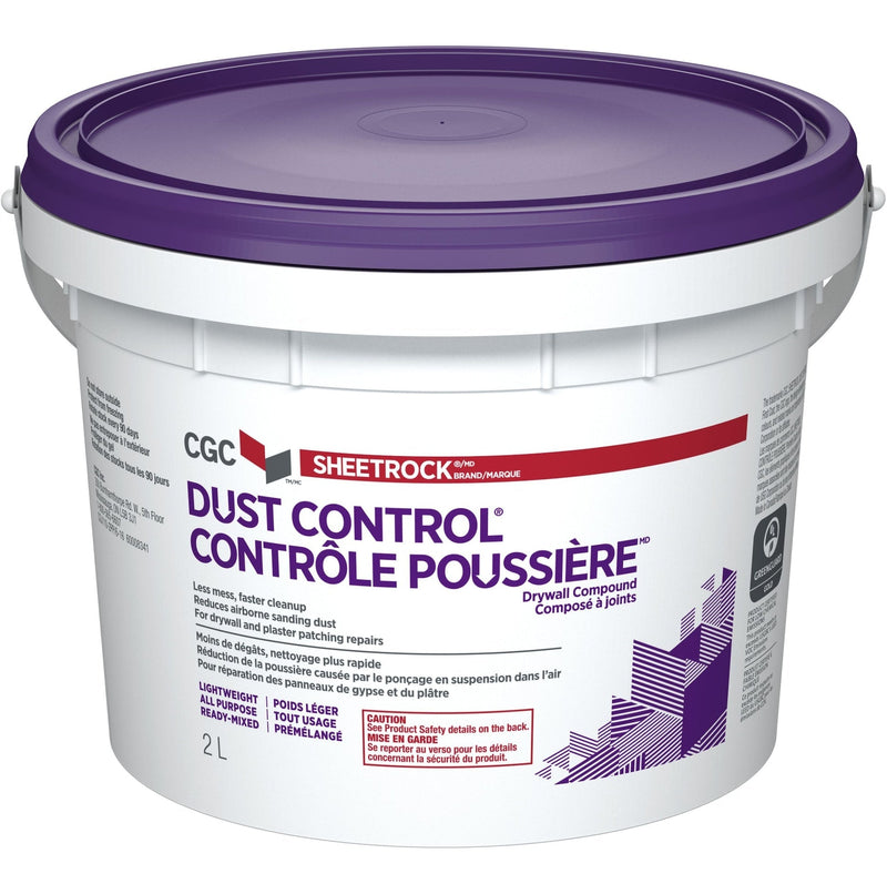 Sheetrock Dust Control Drywall Compound, Ready-Mixed Z0A7