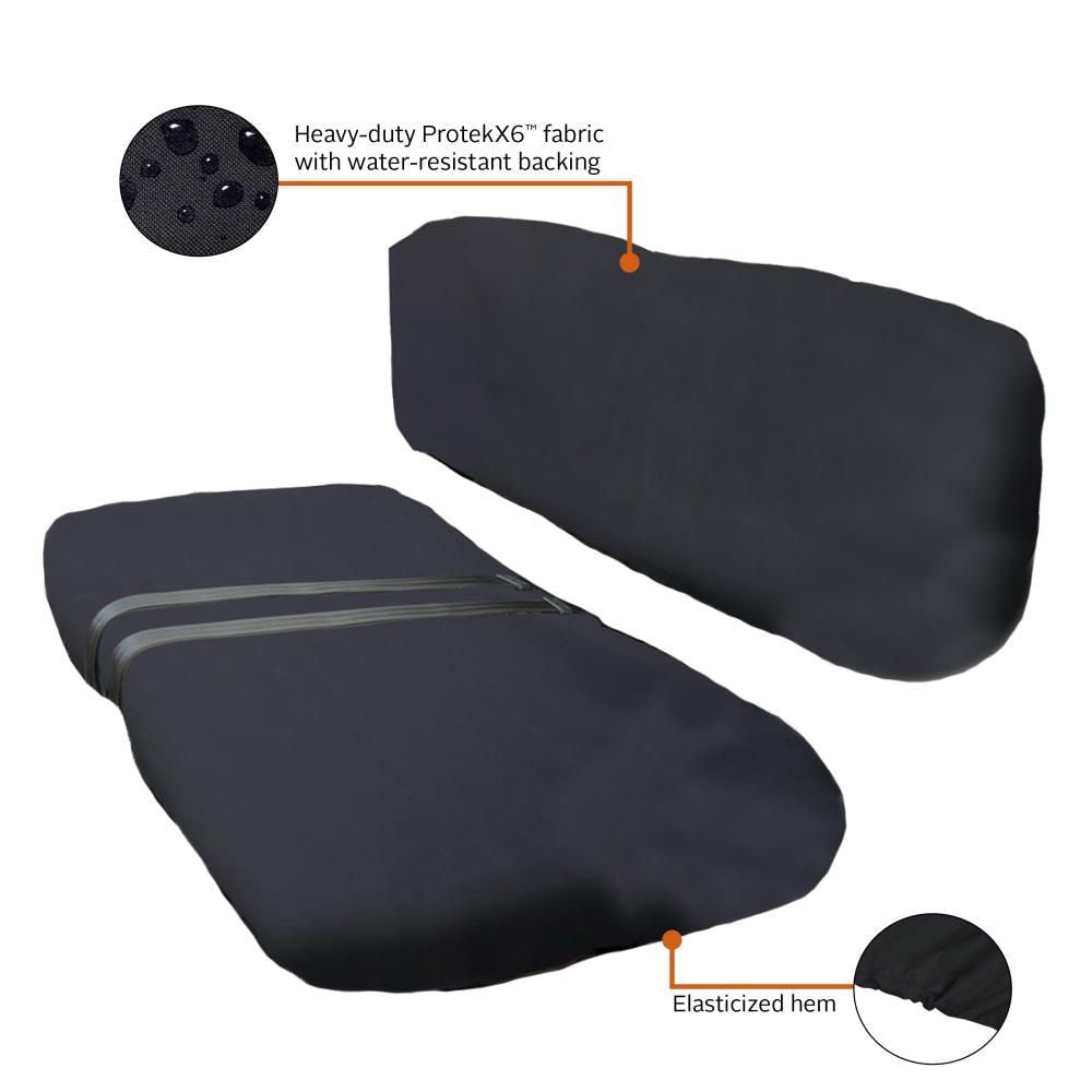 Classic Accessories 78377 QuadGear UTV Seat Cover for Polaris Bucket Seats, Black T5G2 - product image 3