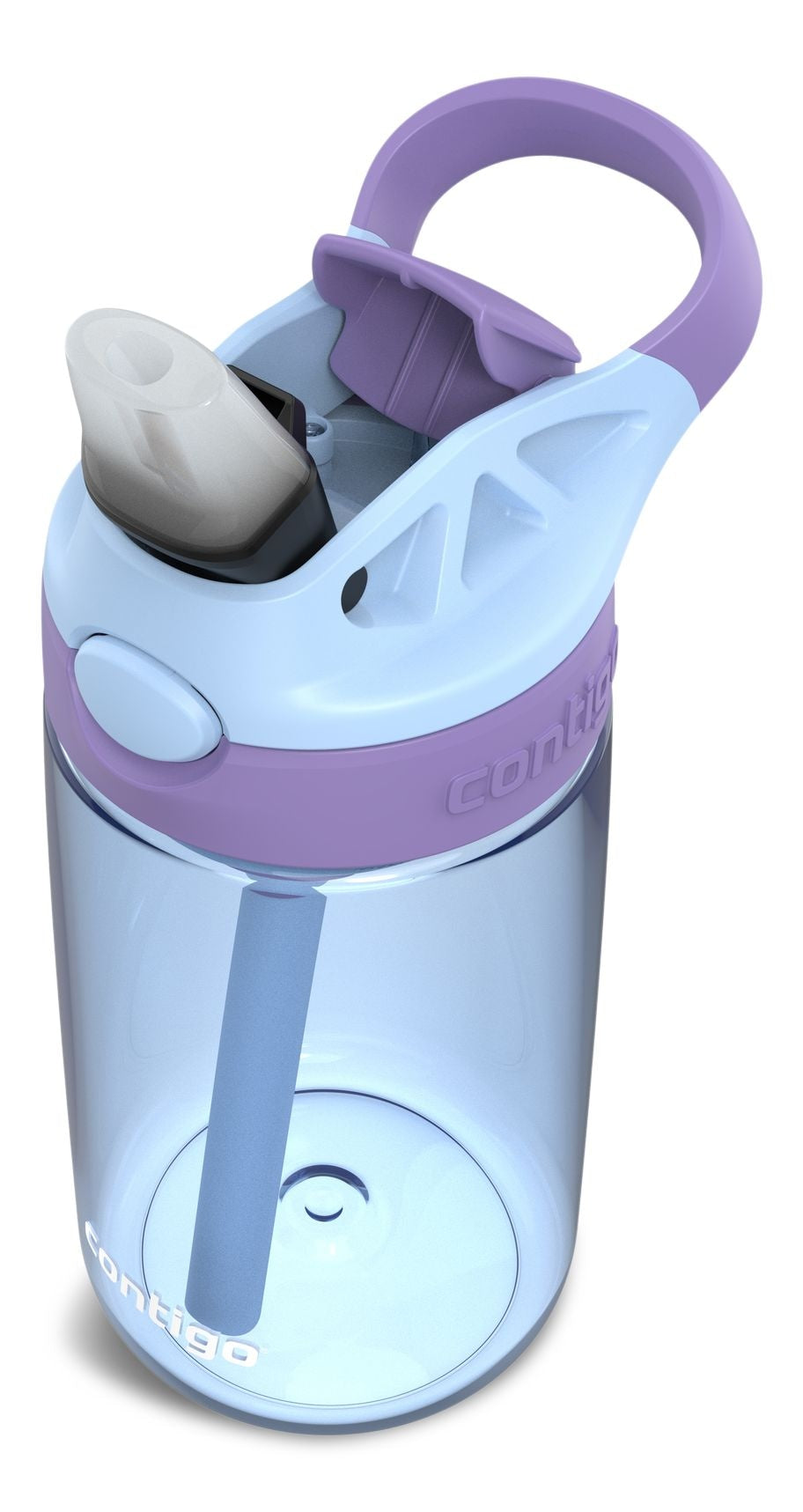 Aubrey Kids' Water Bottle, 14-oz, Periwinkle/Amethyst, with AUTOSPOUT Lid & Straw K2M1 - product image 1