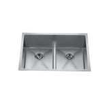CXZD882L 29-in Low Divide Stainless Steel Double Bowl Sink C1J6 - product image 1