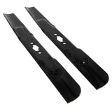 Replacement High-Lift S-Blade Set, Fits 2022 & After Models, Black, 42-in, 2-pk Q6Z8 - product image 1