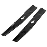 Replacement High-Lift S-Blade Set, Fits 2022 & After Models, Black, 42-in, 2-pk Q6Z8 - product image 2