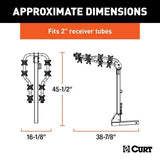 12126 Premium Hitch-Mounted Bike Rack (4-Bike, 2-in Shank) I1U1 - product image 3