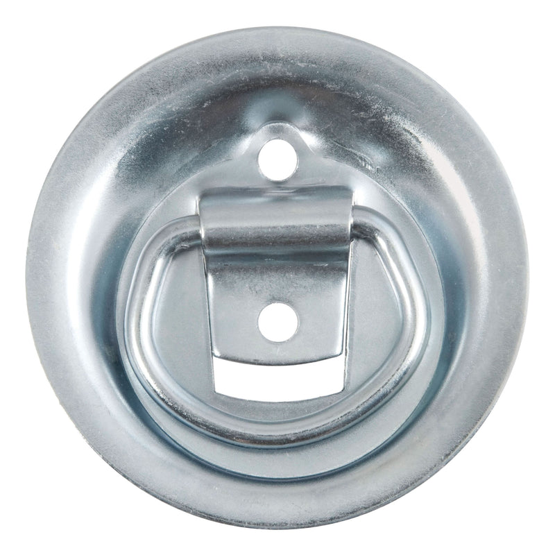 83710 1-1/8-in x 1-5/8-in Recessed Tie-Down Ring (1000-lb, Clear Zinc) H5I1