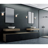 Lighting Cristini 1-Light Nickel Bathroom Sconce D2J1 - product image 4