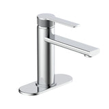 Sia 1-Handle Lavatory Faucet with Knurled Accents, Chrome G7F0 - product image 1