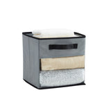 Collapsible Transparent Front Cube, 11-in, 6-pk, Grey U2A3 - product image 1