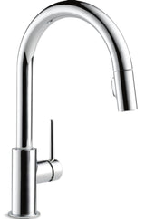 Faucet Trinsic Single Handle High Arc Pull Down Sprayer Kitchen Faucet, Assorted Finishes R7J8 - product image 1