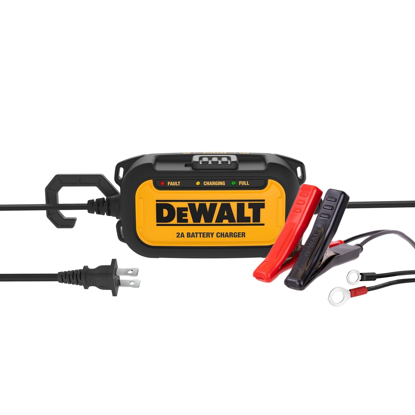 DXAEC2CA 2-Amp Battery Charger/Maintainer, 6V/12V L9P7 - product image 1