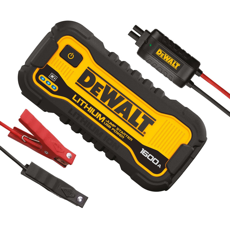 DXAELJ16 Lithium Booster Pack/Jump Starter with USB Power Bank, 1600A C0O6