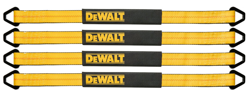 DXBC80005 Premium Axle Strap Kit, 12000-lb Break Strength, 4-pk V4J5