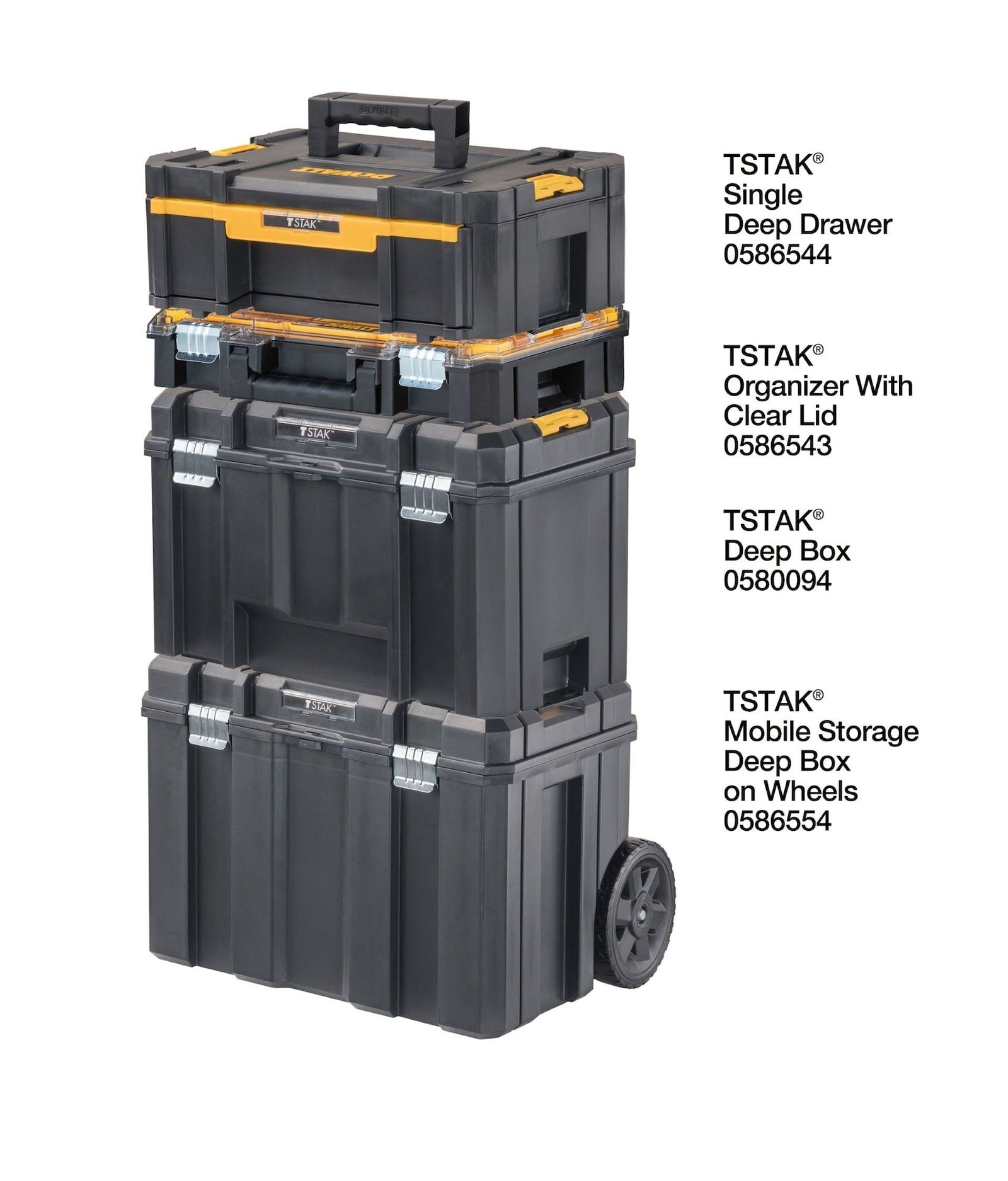 TSTAK Heavy-Duty Single Deep Drawer Unit, Stackable X7X0 - product image 7