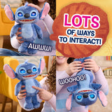 Lilo and Stitch Feature Interactive Plush, 11-in B5Y3 - product image 4