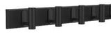 4 Hook Rack, Black F7S4 - product image 1