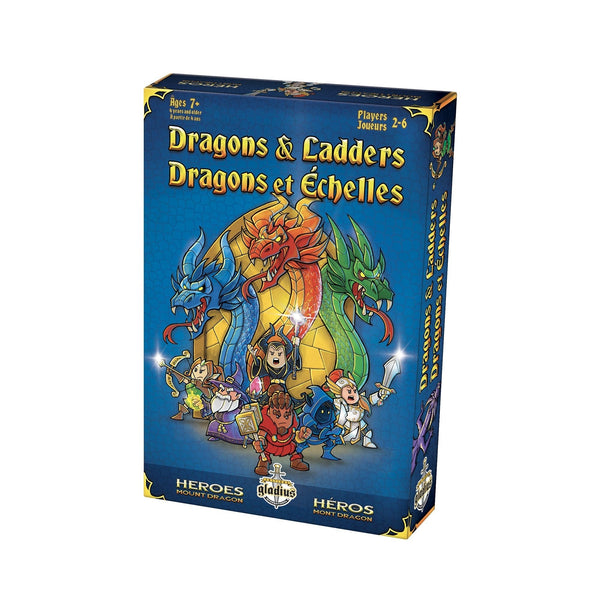 & Ladders Family Board Game, Bilingual, Ages 7+ K2M3