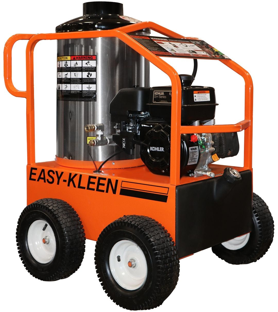 Commercial 2700 PSI 3 GPM 6.5 HP Engine Hot Water Wheeled Gas Pressure Washer F5C3 - product image 2