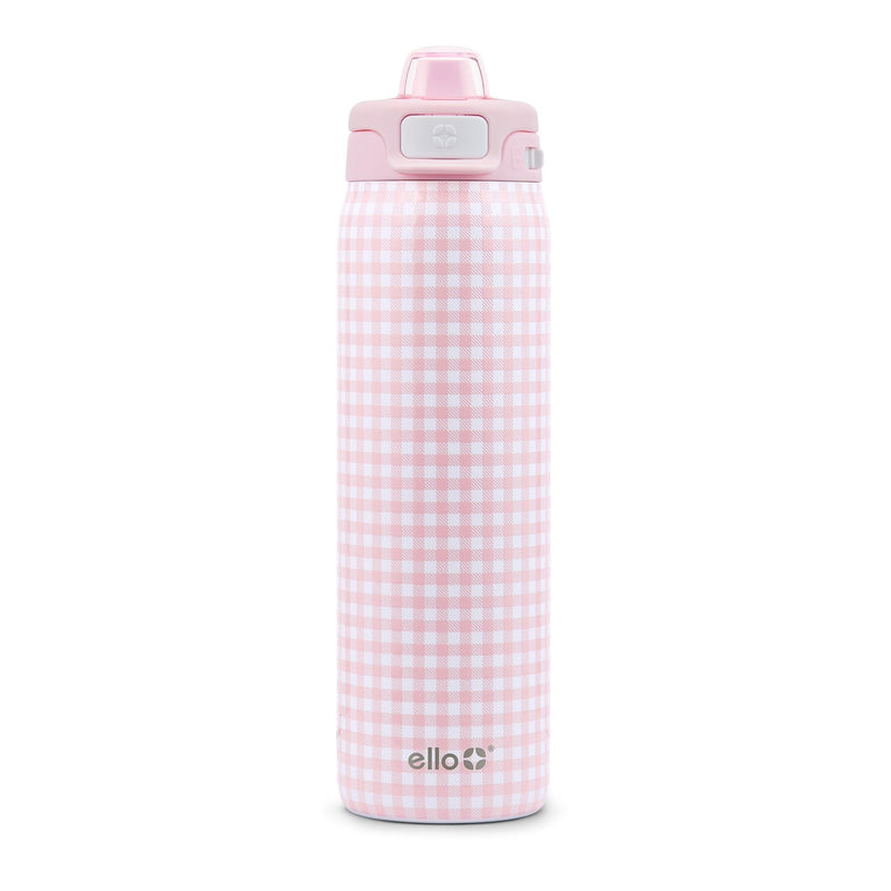 Pop & Fill Insulated Stainless Steel Kids' Water Bottle with Dual Sip & Chug Lid, Various Colours, 18-oz V4S4
