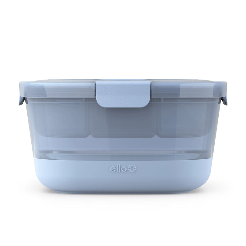 Salad Bento Bowl, Blue, 5-Cups O6H1
