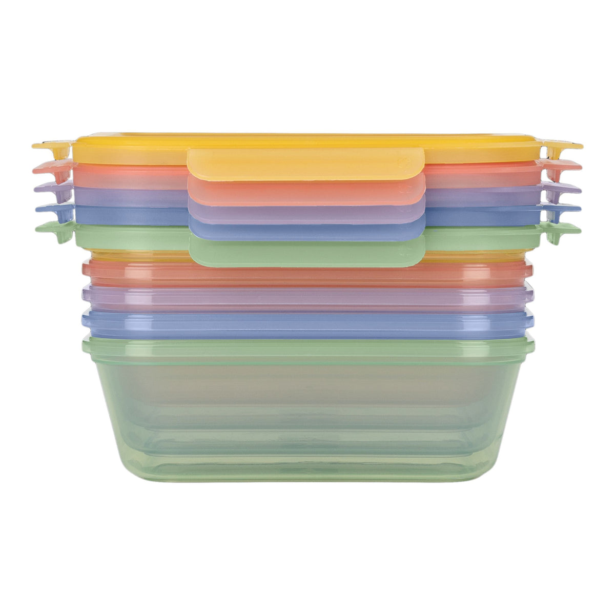 Snap & Nest Meal Prep Food Storage Container Set with Leakproof Lids, 10-pc T6J3 - product image 1