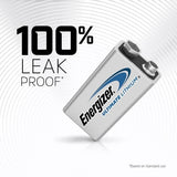 2-pk 9V / 9 Volt Lithium Batteries, EZ Turn Lock, PowerSeal V9K2 - product image 2