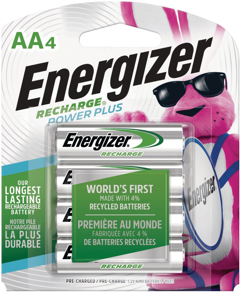 NH15BP-4 AA 2300 mAh NiMH Rechargeable Batteries, Pre-Charged, All Purpose, 4-pk C5P5