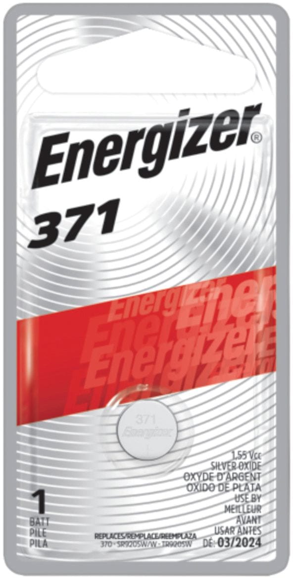 Silver Oxide 1-pk 370/371 1.5V / 1.5 Volt Button Cell Battery Z3U1