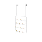 Over The Door 14 Hook, White F9W7 - product image 1