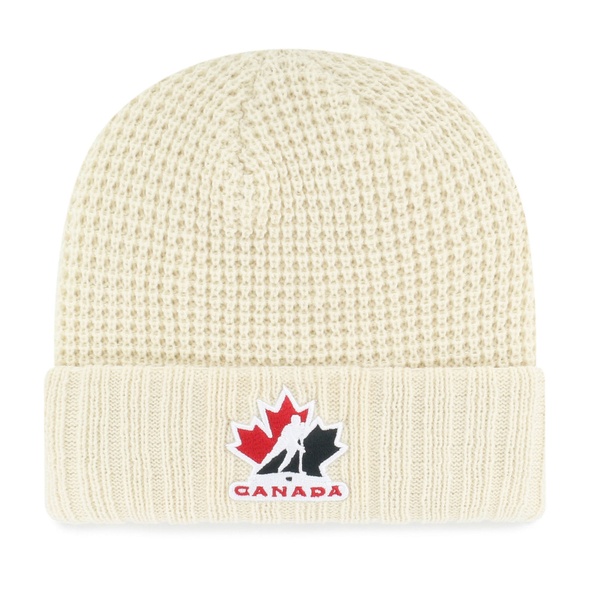 Fan Favourite Team Canada Mass Clara Cuff Knit Toque, Cream, Women T4M7 - product image 1
