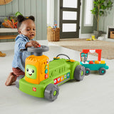 Laugh & Learn 4-in-1 Farm to Market Tractor Ride-On Learning Toy for Baby & Toddlers D7E8 - product image 2