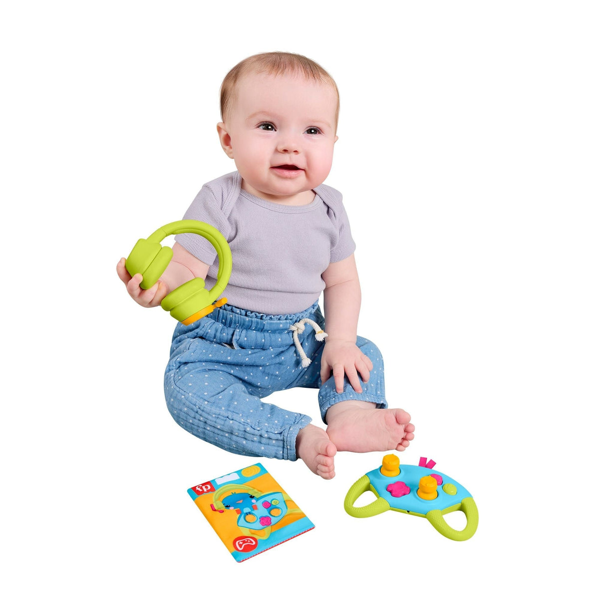 Level Up Little Gamer Gift Set, Green & Blue R6Q8 - product image 2