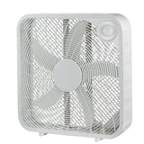 Plastic 5-Blade Portable Box/Floor Fan, 2-Speed, White, 20-in F6E5 - product image 5