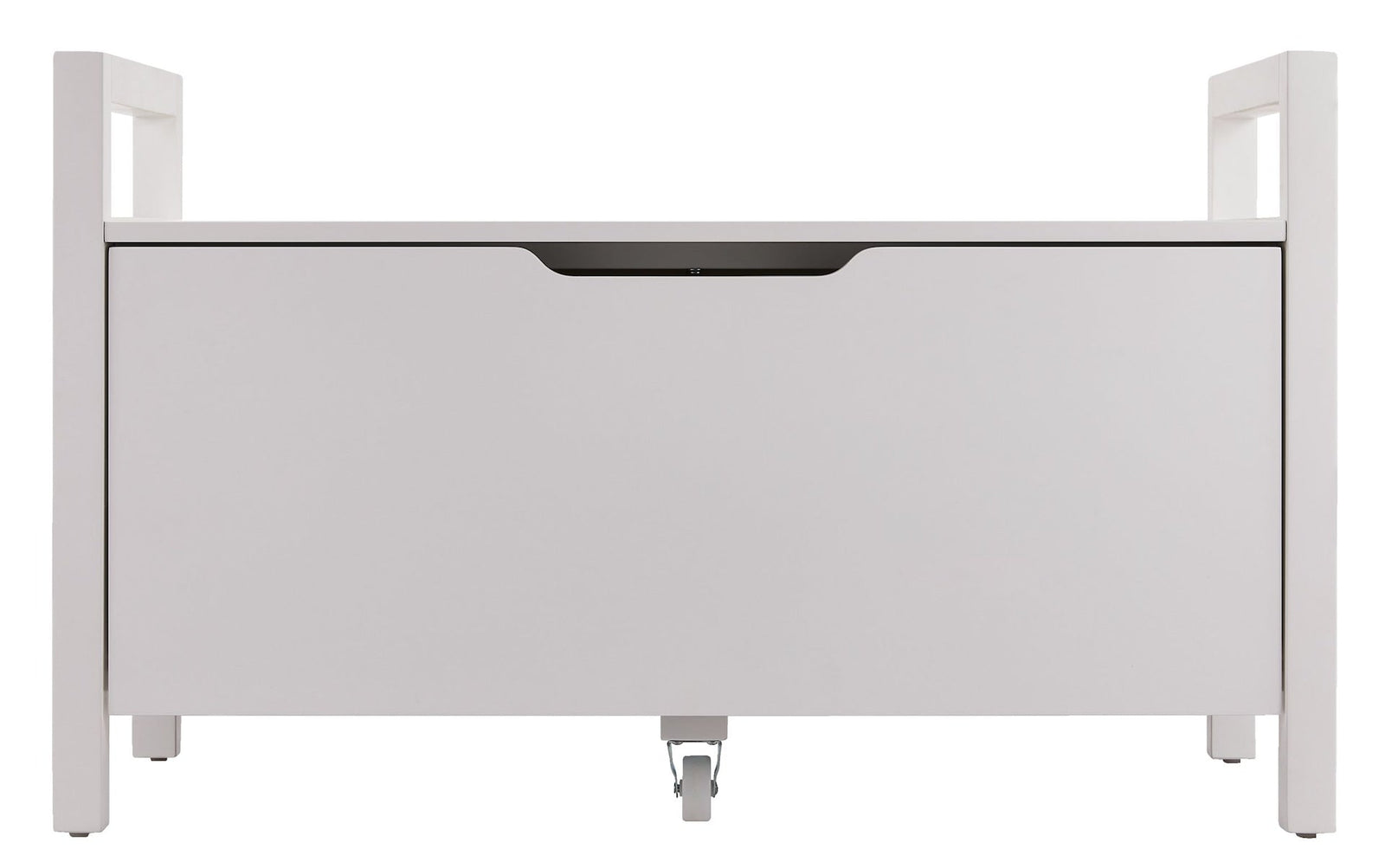 Pull-Out Storage Bench with Cut-out Handles, 36 x 17 x 22-in, White W4X1 - product image 1