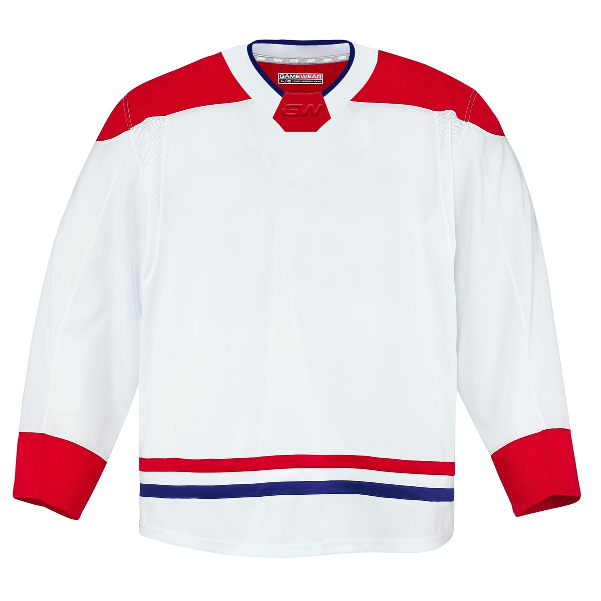 8500 Pro Team Hockey Jersey, Junior, Montreal Canadiens Away Colours, Various Sizes J5M5 - product image 1