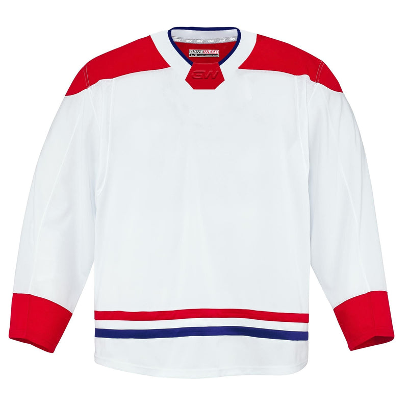 8500 Pro Team Hockey Jersey, Junior, Montreal Canadiens Away Colours, Various Sizes J5M5
