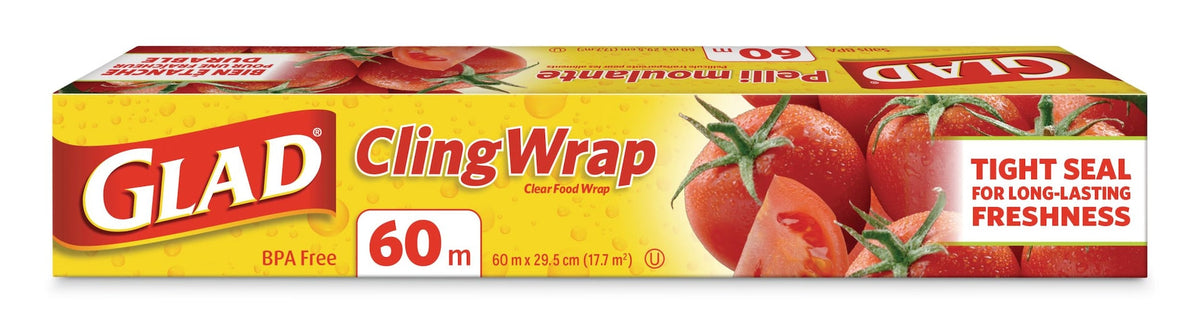 Cling Plastic Wrap, 196-ft, BPA-Free with Superior Seal for Freshness G4I8 - product image 1