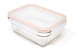 Rectangular Glass Food Storage Container with Leakproof Lid, 970-mL F8T3 - product image 1