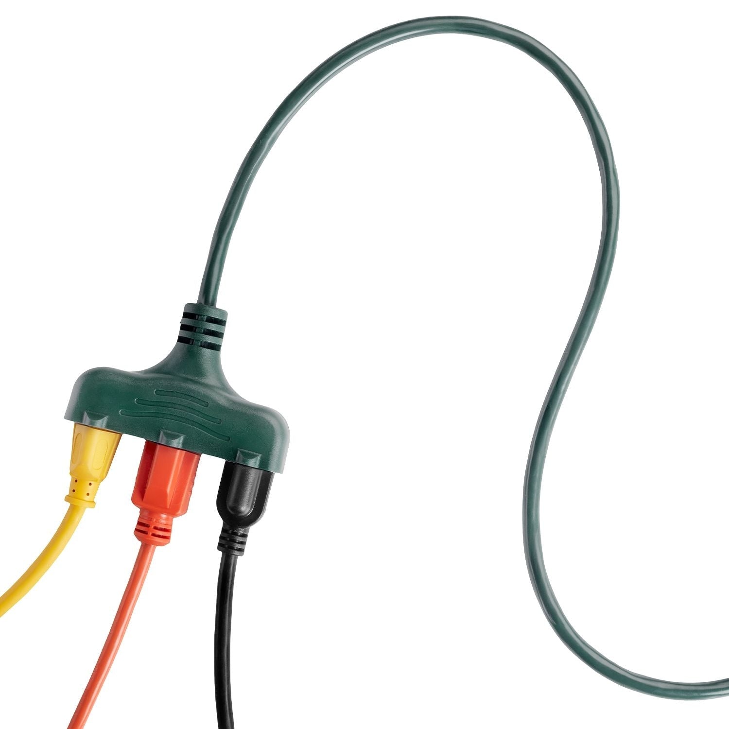 Electric 50-ft 14/3 Outdoor Power Cord with Wireless Remote & 3 Grounded Outlets, Green Q8M9 - product image 4