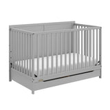 Melrose 5-In-1 Convertible Crib, Grey U0H8 - product image 1