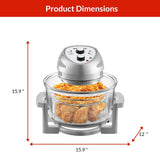Glass Air Fryer, Silver Z5F0 - product image 3