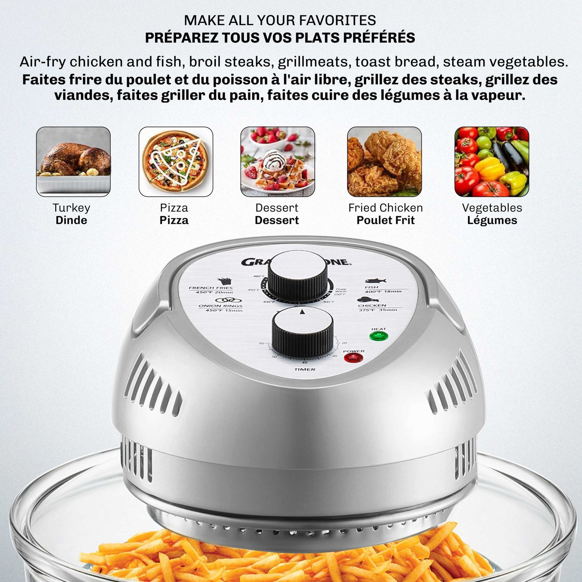 Glass Air Fryer, Silver Z5F0 - product image 6