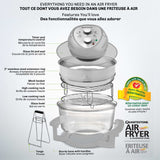 Glass Air Fryer, Silver Z5F0 - product image 7