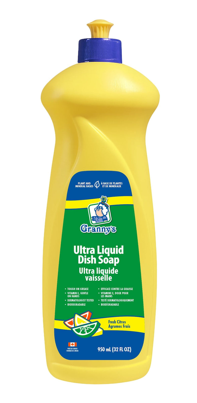 Ultra Liquid Dish Soap, Fresh Citrus, 950-mL U6L2