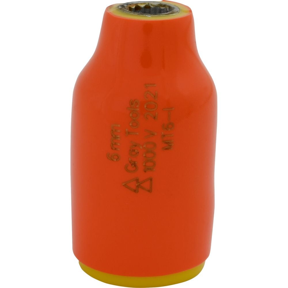 Tools 3/8-in Drive Standard Length Socket, Assorted Sizes, 12 Point, 1000V Insulated P7Y6 - product image 1
