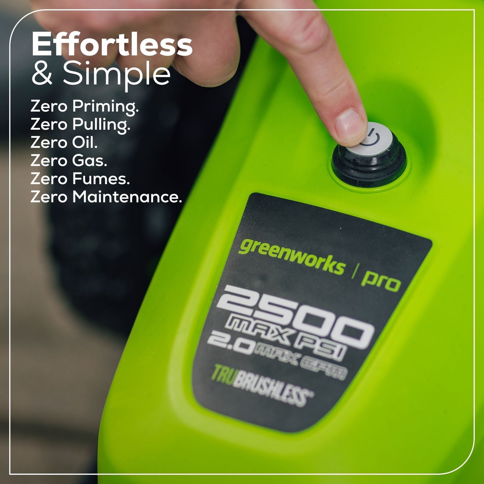 2500PSI 2.0GPM Electric Pressure Washer T5Q7 - product image 4