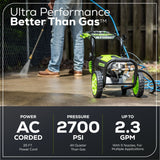 2700PSI 1.2GPM Electric Pressure Washer W7X6 - product image 7
