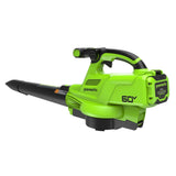 60V 520 CFM/240 MPH Blower Vacuum with 4Ah Battery H3J1 - product image 4