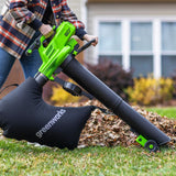 60V 520 CFM/240 MPH Blower Vacuum with 4Ah Battery H3J1 - product image 7