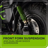 60V Stealth Series Electric Mini-Bike V3A9 - product image 6