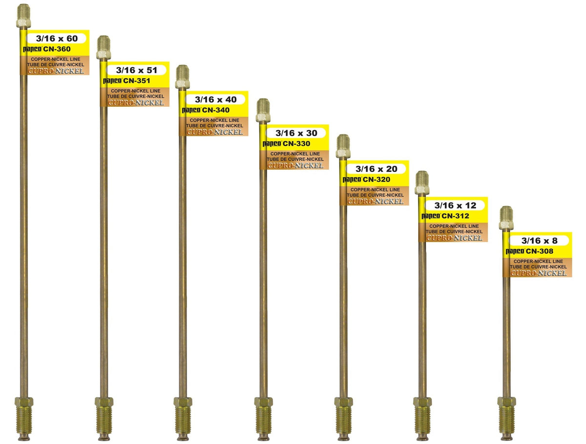 CN308 Copper Nickel Brake Line, Standard, 8 x 3/16-in Please make sure this part fits your need E1E8 - product image 1