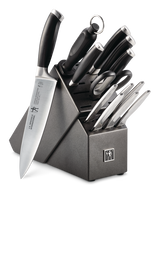 Stainless Steel Forged Generation Knife Block Set, Ergonomic Grip, 14-pc T3C5 - product image 1